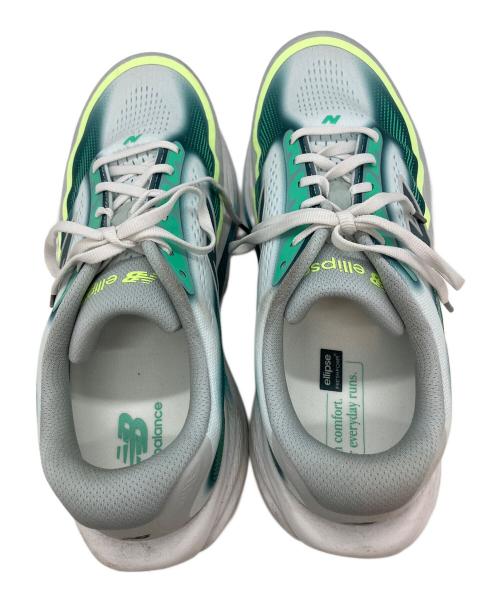 NEW BALANCE（ニューバランス）NEW BALANCE (ニューバランス) スニーカー グリーン×ホワイト サイズ:27cmの古着・服飾アイテム