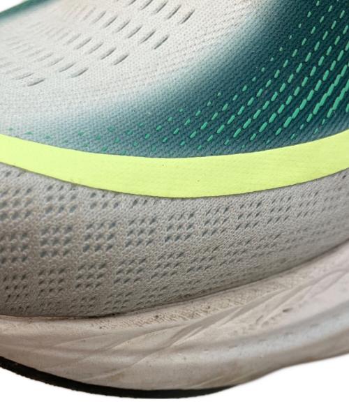 NEW BALANCE（ニューバランス）NEW BALANCE (ニューバランス) スニーカー グリーン×ホワイト サイズ:27cmの古着・服飾アイテム