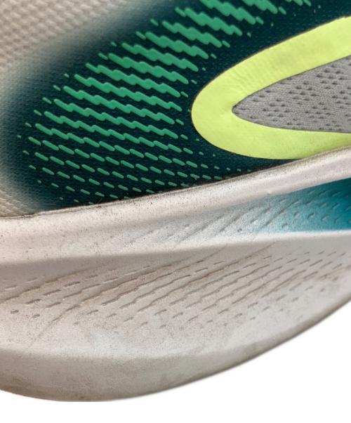 NEW BALANCE（ニューバランス）NEW BALANCE (ニューバランス) スニーカー グリーン×ホワイト サイズ:27cmの古着・服飾アイテム