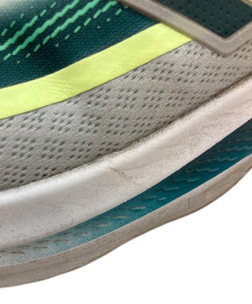 NEW BALANCE（ニューバランス）NEW BALANCE (ニューバランス) スニーカー グリーン×ホワイト サイズ:27cmの古着・服飾アイテム