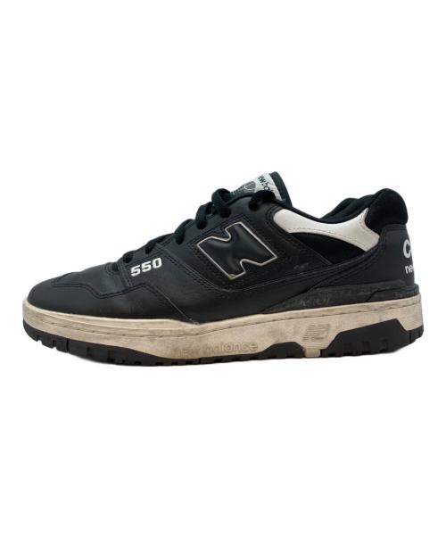 NEW BALANCE（ニューバランス）NEW BALANCE (ニューバランス) COMME des GARCONS HOMME (コムデギャルソン オム) ローカットスニーカー ブラック サイズ:28の古着・服飾アイテム
