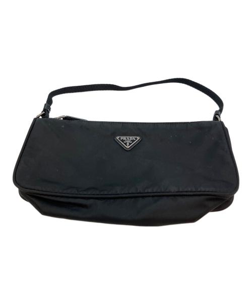 PRADA（プラダ）PRADA (プラダ) 176 アクセサリーポーチ ブラックの古着・服飾アイテム
