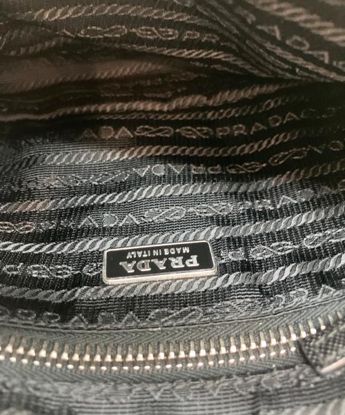 PRADA（プラダ）PRADA (プラダ) 176 アクセサリーポーチ ブラックの古着・服飾アイテム