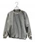 nest Robe（ネストローブ）の古着「デニム混ワッフルプルオーバー 長袖カットソー」｜グレー
