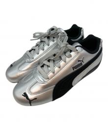 PUMA（プーマ）の古着「スピードキャット ローカットスニーカー」｜シルバー×ブラック