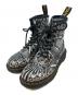 Dr.Martens（ドクターマーチン）の古着「1460 EGRET PLAYING CARD 8ホールブーツ」｜ブラック×ホワイト