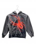 SUPREME×SPYDERシュプリーム×スパイダー）の古着「ジップパーカー」｜ブラック