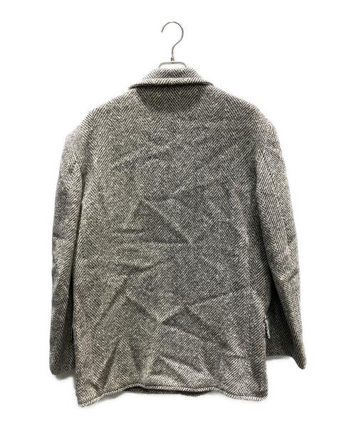 VERSACE JEANS COUTURE（ヴェルサーチ ジーンズクチュール）VERSACE JEANS COUTURE (ヴェルサーチ ジーンズクチュール) ウールジャケット グレー サイズ:Mの古着・服飾アイテム