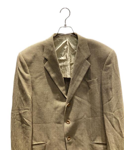 ARMANI COLLEZIONI（アルマーニ コレツィオーニ）ARMANI COLLEZIONI (アルマーニ コレツィオーニ) テーラードジャケット ブラウン サイズ:54の古着・服飾アイテム
