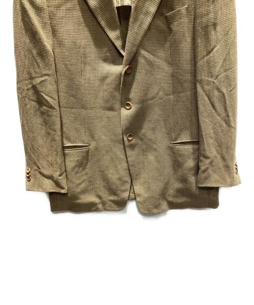 ARMANI COLLEZIONI（アルマーニ コレツィオーニ）ARMANI COLLEZIONI (アルマーニ コレツィオーニ) テーラードジャケット ブラウン サイズ:54の古着・服飾アイテム