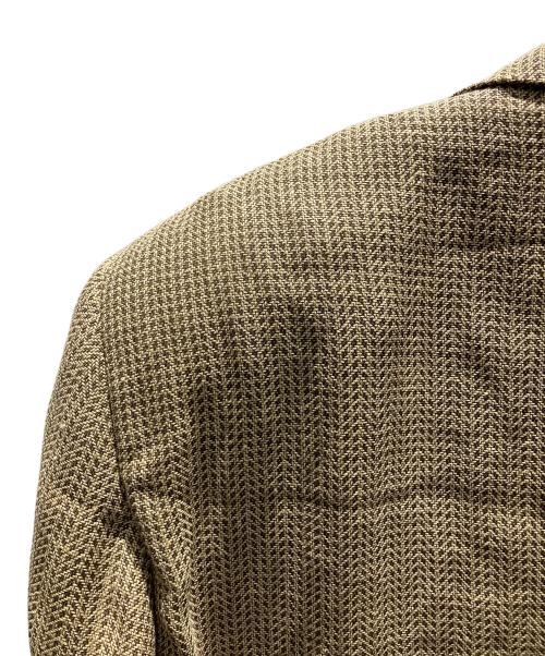 ARMANI COLLEZIONI（アルマーニ コレツィオーニ）ARMANI COLLEZIONI (アルマーニ コレツィオーニ) テーラードジャケット ブラウン サイズ:54の古着・服飾アイテム