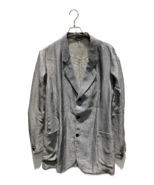 GIORGIO ARMANI（ジョルジオアルマーニ）GIORGIO ARMANI (ジョルジオアルマーニ) BORGO21 テーラードジャケット グレー サイズ:54の古着・服飾アイテム