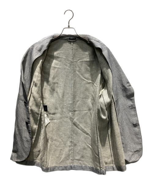 GIORGIO ARMANI（ジョルジオアルマーニ）GIORGIO ARMANI (ジョルジオアルマーニ) BORGO21 テーラードジャケット グレー サイズ:54の古着・服飾アイテム