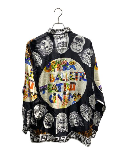 GIANNI VERSACE（ジャンニ・ヴェルサーチ）GIANNI VERSACE (ジャンニ・ヴェルサーチ) 長袖シャツ ブラック サイズ:48の古着・服飾アイテム