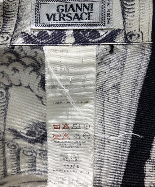 GIANNI VERSACE（ジャンニ・ヴェルサーチ）GIANNI VERSACE (ジャンニ・ヴェルサーチ) 長袖シャツ ブラック サイズ:48の古着・服飾アイテム
