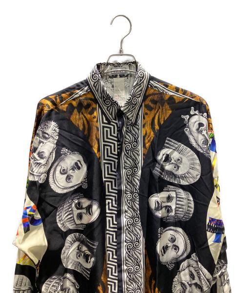 GIANNI VERSACE（ジャンニ・ヴェルサーチ）GIANNI VERSACE (ジャンニ・ヴェルサーチ) 長袖シャツ ブラック サイズ:48の古着・服飾アイテム