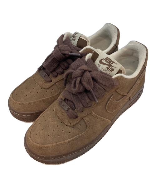 NIKE（ナイキ）NIKE (ナイキ) エア フォース 1 '07 ローカットスニーカー ブラウン サイズ:23.5cmの古着・服飾アイテム
