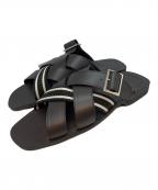 BURBERRY BLACK LABELバーバリーブラックレーベル）の古着「201 サンダル」｜ブラウン