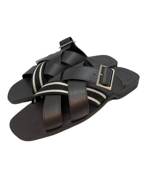 BURBERRY BLACK LABEL（バーバリーブラックレーベル）BURBERRY BLACK LABEL (バーバリーブラックレーベル) 201 サンダル ブラウン サイズ:3の古着・服飾アイテム