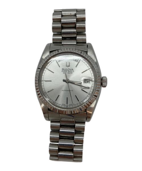 BULOVA（ブローバ）BULOVA (ブローバ) 自動巻き 6-722620 SSブレスレット リストウォッチ シルバーの古着・服飾アイテム