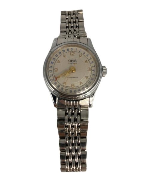 ORIS（オリス）ORIS (オリス) 自動巻き SSブレスレット リストウォッチ ホワイトの古着・服飾アイテム