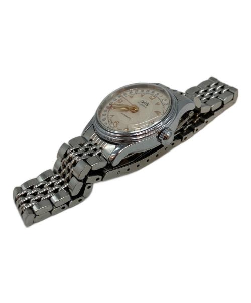 ORIS（オリス）ORIS (オリス) 自動巻き SSブレスレット リストウォッチ ホワイトの古着・服飾アイテム