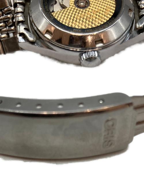 ORIS（オリス）ORIS (オリス) 自動巻き SSブレスレット リストウォッチ ホワイトの古着・服飾アイテム