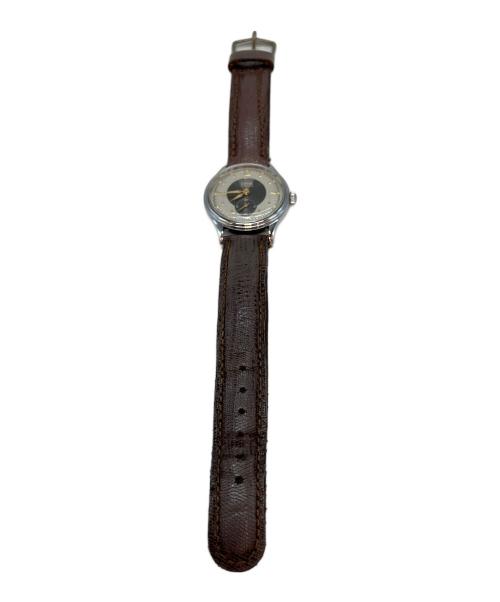 ORIS（オリス）ORIS (オリス) 手巻き レザーベルト リストウォッチ ホワイトの古着・服飾アイテム