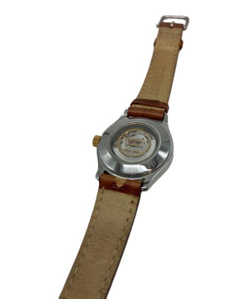 TISSOT（ティソ）TISSOT (ティソ) 自動巻き レザーベルト リストウォッチ ホワイトの古着・服飾アイテム