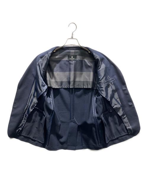 BLACK LABEL CRESTBRIDGE（ブラックレーベル クレストブリッジ）BLACK LABEL CRESTBRIDGE (ブラックレーベル クレストブリッジ) セットアップスーツ ネイビー サイズ:Mの古着・服飾アイテム