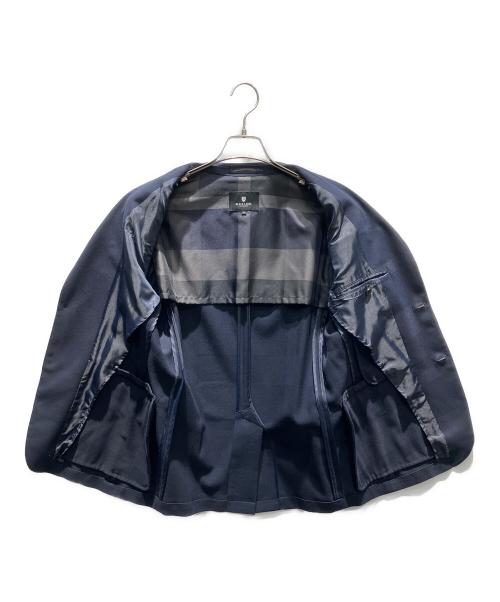 BLACK LABEL CRESTBRIDGE（ブラックレーベル クレストブリッジ）BLACK LABEL CRESTBRIDGE (ブラックレーベル クレストブリッジ) セットアップスーツ ブラック サイズ:Mの古着・服飾アイテム