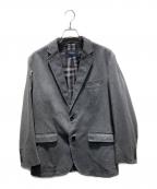 BURBERRY LONDONバーバリーロンドン）の古着「テーラードジャケット」｜グレー