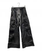 RICK OWENSリックオウエンス）の古着「24SS カーゴベラロングパンツ」｜ブラック