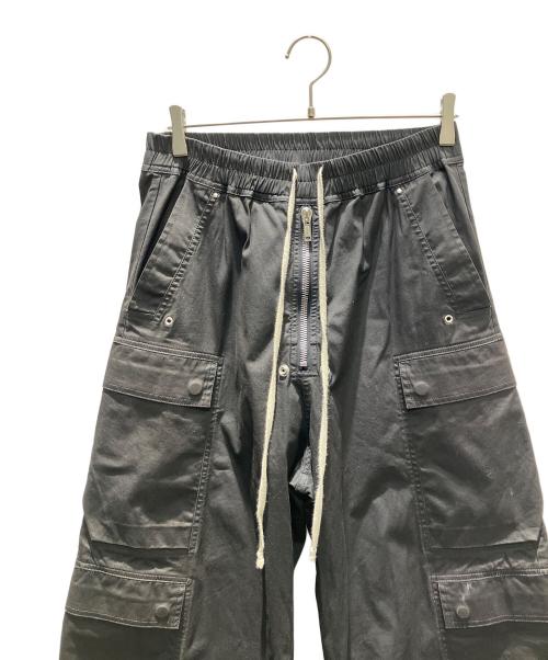 RICK OWENS（リックオウエンス）RICK OWENS (リックオウエンス) 24SS カーゴベラロングパンツ ブラック サイズ:US38の古着・服飾アイテム