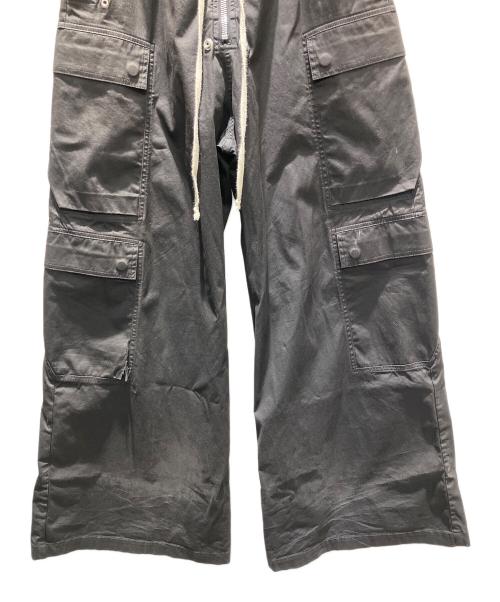 RICK OWENS（リックオウエンス）RICK OWENS (リックオウエンス) 24SS カーゴベラロングパンツ ブラック サイズ:US38の古着・服飾アイテム