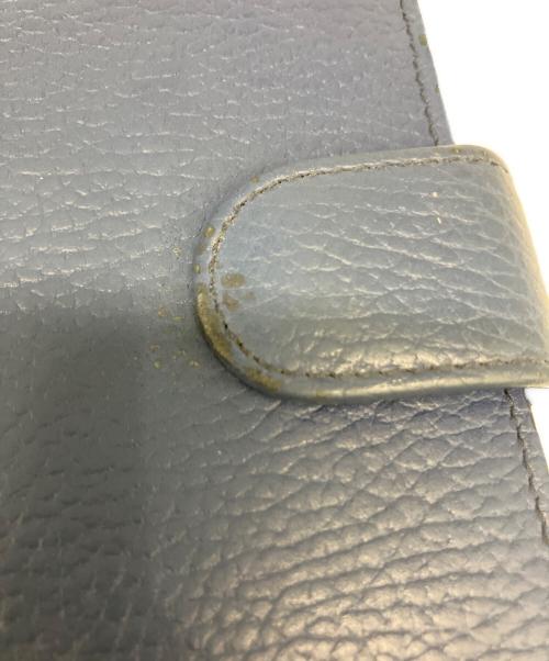 GUCCI（グッチ）GUCCI (グッチ) 2184 2つ折り財布 ブルーの古着・服飾アイテム