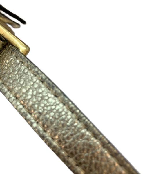 VIOLAd'ORO（ヴィオラドーロ）VIOLAd'ORO (ヴィオラドーロ) SANDRO ラフィア テープハンドルトート 2WAYバッグ ブラウンの古着・服飾アイテム