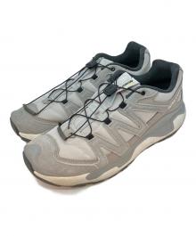 SALOMON（サロモン）の古着「ローカットスニーカー」｜ライトグレー