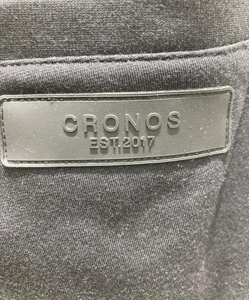 CRONOS（クロノス）CRONOS (クロノス) スキニーパンツ スウェットパンツ ホワイト×ブラック サイズ:Sの古着・服飾アイテム