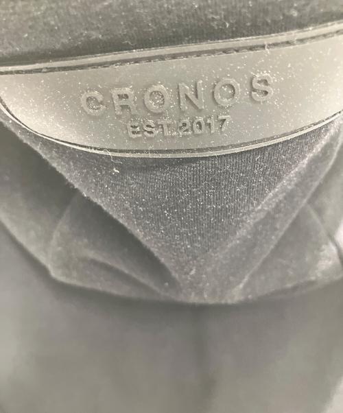 CRONOS（クロノス）CRONOS (クロノス) プルオーバーパーカー ブラック サイズ:Mの古着・服飾アイテム