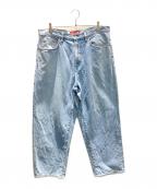 SUPREMEシュプリーム）の古着「Baggy Jean」｜ブルー