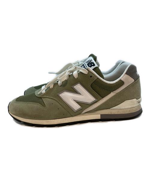 NEW BALANCE（ニューバランス）NEW BALANCE (ニューバランス) ローカットスニーカー グリーン サイズ:27cmの古着・服飾アイテム