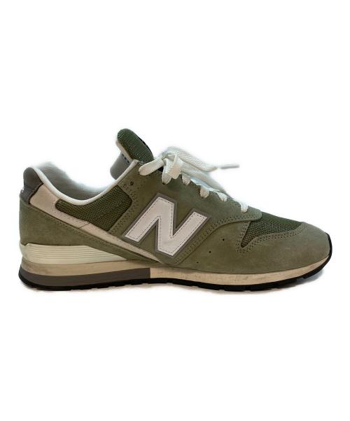 NEW BALANCE（ニューバランス）NEW BALANCE (ニューバランス) ローカットスニーカー グリーン サイズ:27cmの古着・服飾アイテム