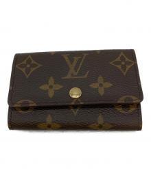 LOUIS VUITTON（ルイ ヴィトン）の古着「モノグラム ミュルティクレ6 ET1011 キーケース」｜ブラウン