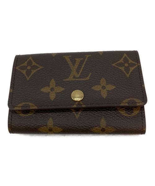LOUIS VUITTON（ルイ ヴィトン）LOUIS VUITTON (ルイ ヴィトン) モノグラム ミュルティクレ6 ET1011 キーケース ブラウンの古着・服飾アイテム