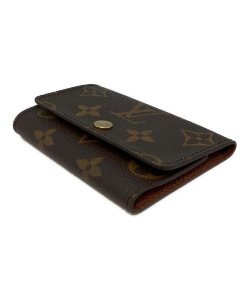 LOUIS VUITTON（ルイ ヴィトン）LOUIS VUITTON (ルイ ヴィトン) モノグラム ミュルティクレ6 ET1011 キーケース ブラウンの古着・服飾アイテム