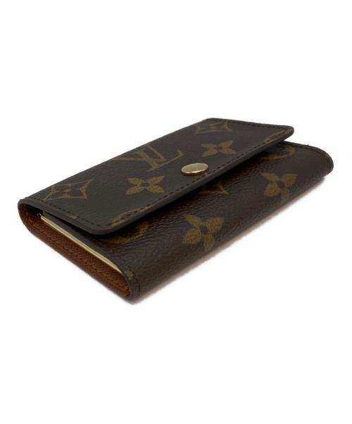 LOUIS VUITTON（ルイ ヴィトン）LOUIS VUITTON (ルイ ヴィトン) モノグラム ミュルティクレ6 ET1011 キーケース ブラウンの古着・服飾アイテム