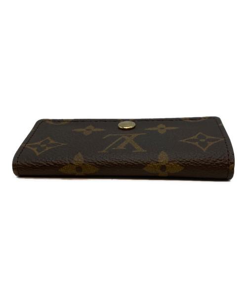 LOUIS VUITTON（ルイ ヴィトン）LOUIS VUITTON (ルイ ヴィトン) モノグラム ミュルティクレ6 ET1011 キーケース ブラウンの古着・服飾アイテム