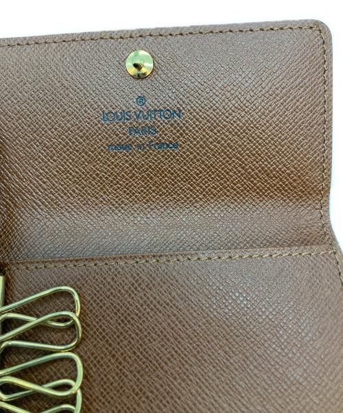 LOUIS VUITTON（ルイ ヴィトン）LOUIS VUITTON (ルイ ヴィトン) モノグラム ミュルティクレ6 ET1011 キーケース ブラウンの古着・服飾アイテム