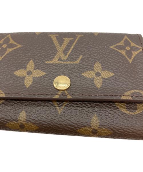 LOUIS VUITTON（ルイ ヴィトン）LOUIS VUITTON (ルイ ヴィトン) モノグラム ミュルティクレ6 ET1011 キーケース ブラウンの古着・服飾アイテム